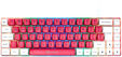 Teclado GAMIAC TKL69G SF, Kailh Blue, Blanco/Rosa - Mec&aacute;nico (ES) image number null