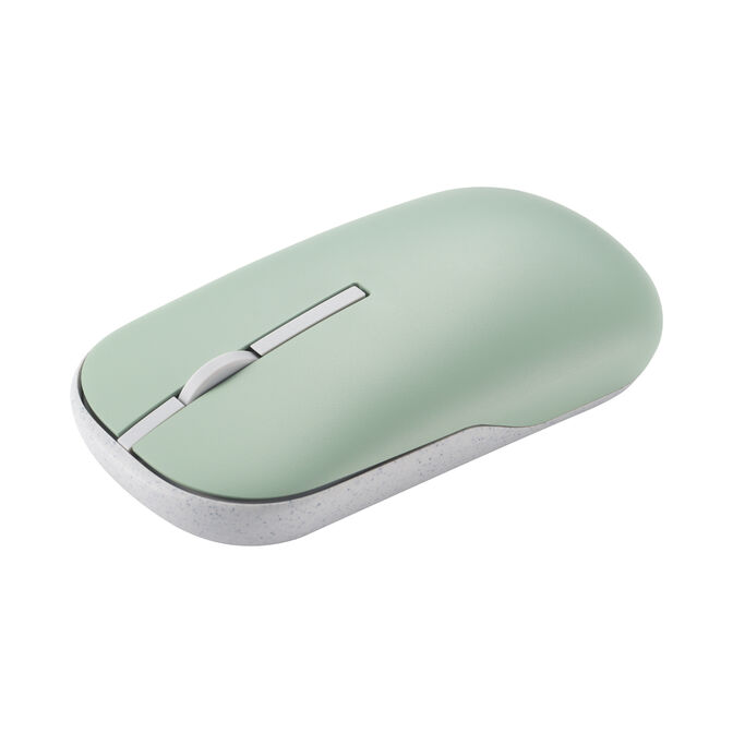 Rat&oacute;n Asus Marshmallow MD100 Bege / Verde Wireless image number 6