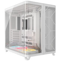Torre E-ATX Corsair AIR 5400 LX-R Link Blanca Cristal Templado
