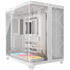 Torre E-ATX Corsair AIR 5400 LX-R Link Blanca Cristal Templado image number null