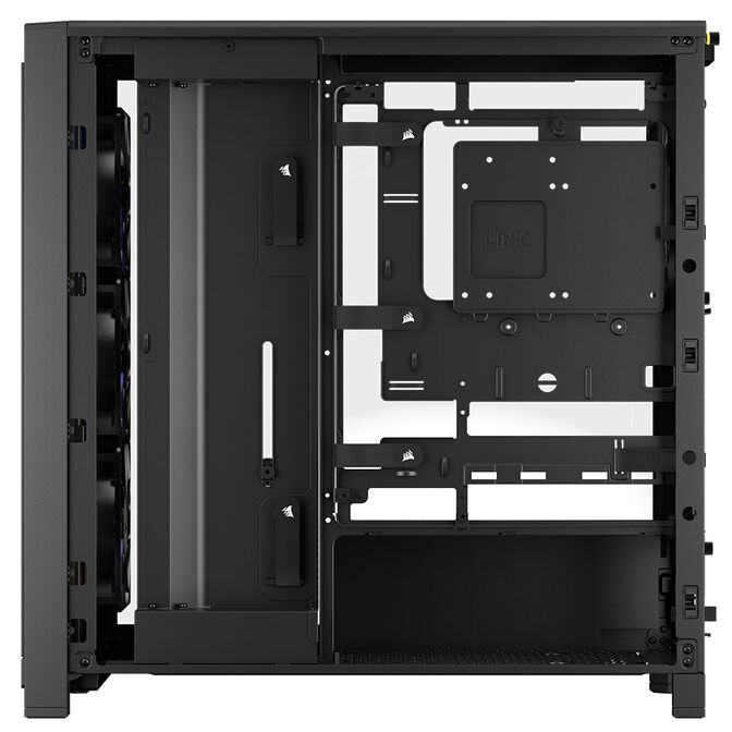 Torre E-ATX Corsair 4000X RS ARGB Negro Cristal Templado image number 4