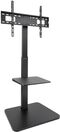 Soporte Suelo Fixo Tooq MOON 37" a 75" Máx. 40Kg Negro