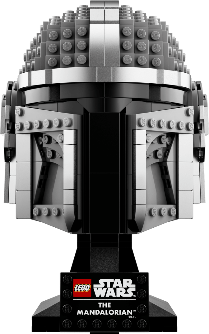 LEGO Star Wars: Casco de El Mandaloriano, 584 Piezas (75328) image number 3