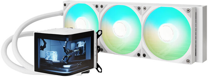 Water Cooler CPU TRYX Panorama 360 ARGB Blanco image number 2