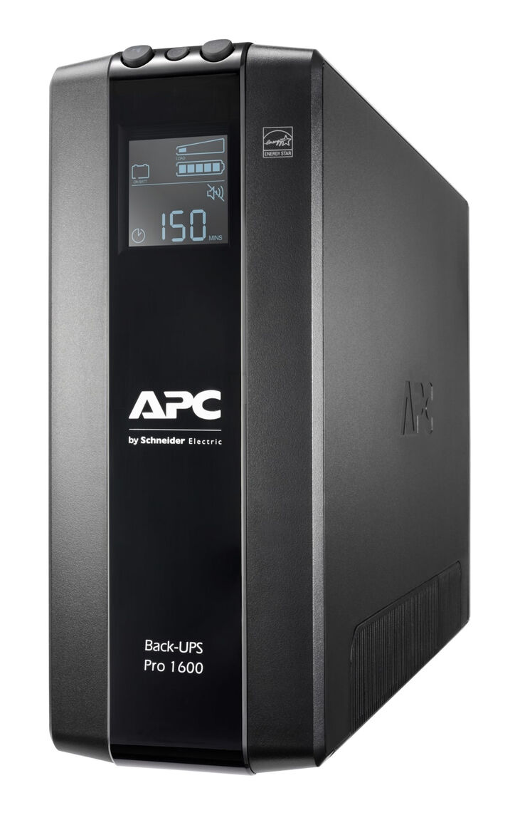 UPS APC Back-UPS Pro BR 1600VA 8 Tomas AVR Interfaz LCD image number 0