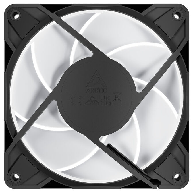 Ventilador Arctic P12 PRO PWM PST Low Noise ARGB 120mm - Negro image number 4