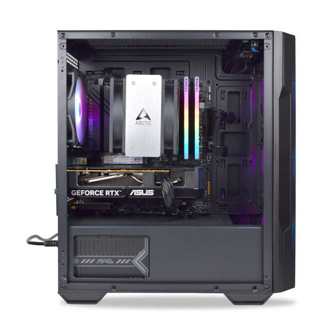 Ordenador AURA Gamer-PC Ryzen 5 8400F 16GB DDR5 1TB RTX 5060 WiFi W11 image number 1