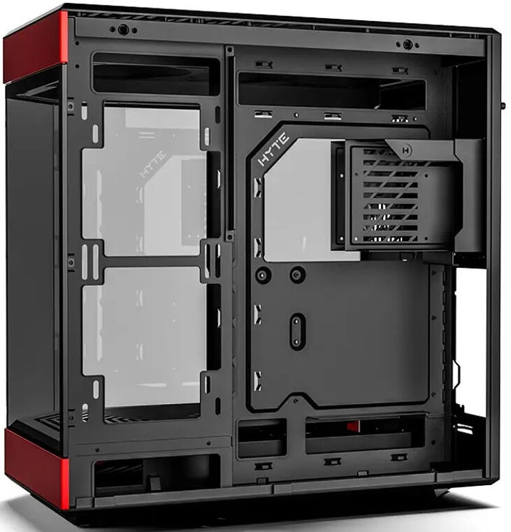 Caja ATX Hyte Y60 Vidrio Templado Negro/Rojo image number 4