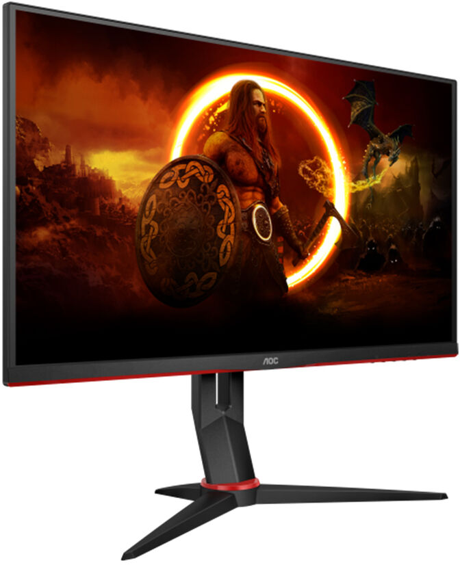 Monitor Curvo AOC Gaming 27" 27G2ZN3/BK VA FHD 240Hz 1ms Ajuste Altura image number 1