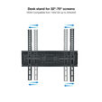 Soporte de Pared Tooq Inclinable 6 Pivotes 32" a 70" M&aacute;x. 40kg Negro image number null