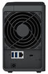 NAS Synology Disk Station DS223 - 2 Baías - 1.7GHz 4-core - 2GB RAM image number null