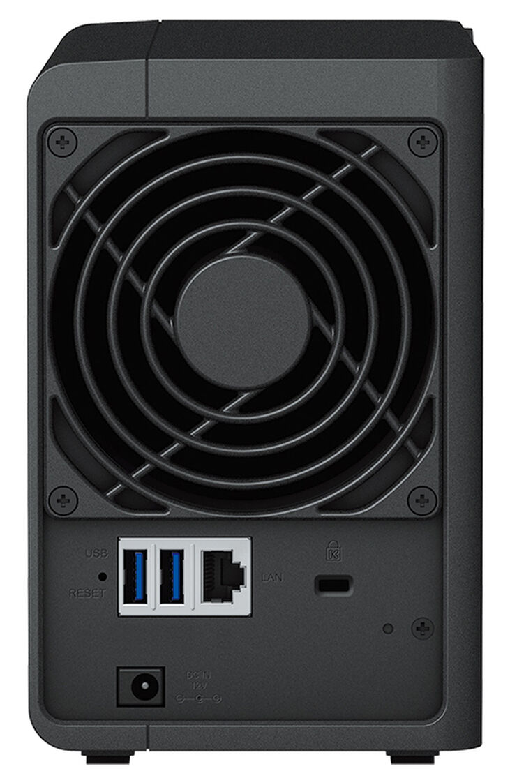NAS Synology Disk Station DS223 - 2 Baías - 1.7GHz 4-core - 2GB RAM image number 2