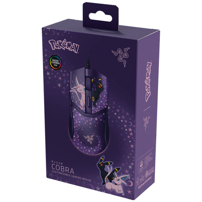 Rat&oacute;n Razer Cobra Pok&eacute;mon Espeon/Umbreon Ed. 8500DPI Negro image number 4