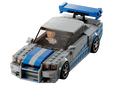 LEGO Speed Champions: 2 Fast 2 Furious Nissan Skyline GT-R (R34), 319 Piezas (76917) image number null