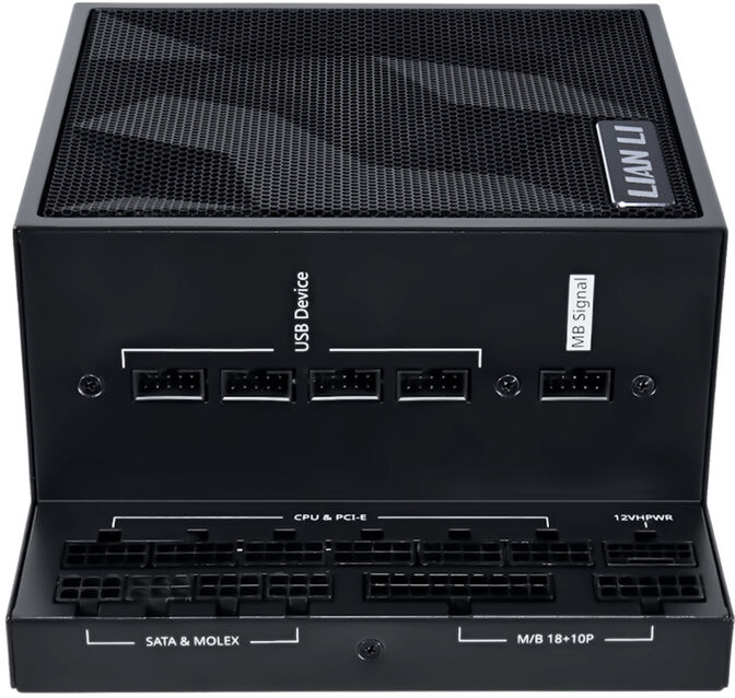 Fuente Modular Lian Li Edge 1000W 80+ Platinum Negra image number 3