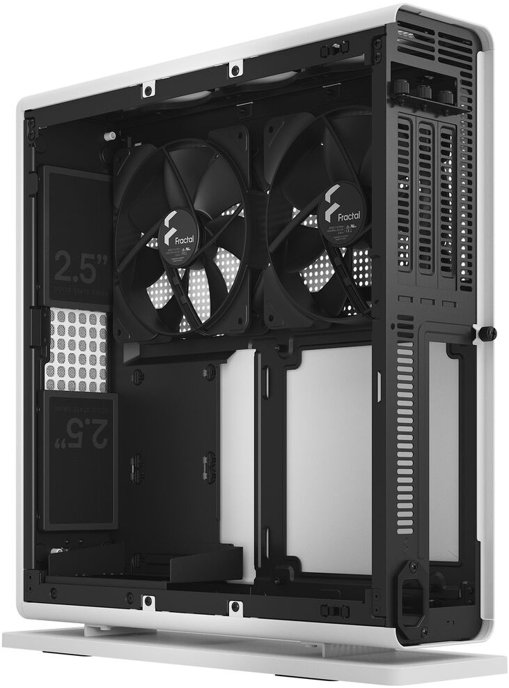 Torre Mini-ITX Fractal Design Ridge White PCIe 4.0 image number 6