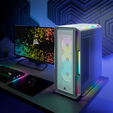 Torre ATX Corsair 5000T iCUE RGB Blanco Cristal Templado image number null
