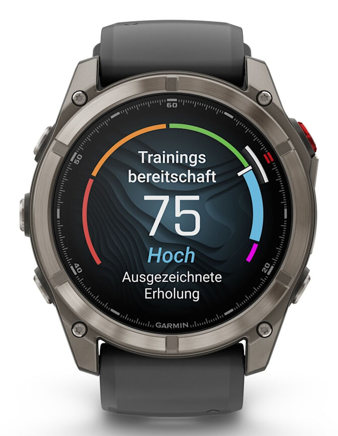 Smartwatch Garmin Fenix 8 Pro AMOLED 51mm Cinzento image number 6