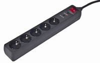 Regleta Gembird SPG5-C-15 5 Tomas Schuko 16A 4.5m Negro