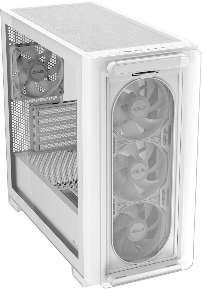 Torre Micro-ATX Asus A23 Plus ARGB Blanco image number 7