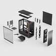 Torre E-ATX Fractal Design Summit Black TG Light Tint image number null