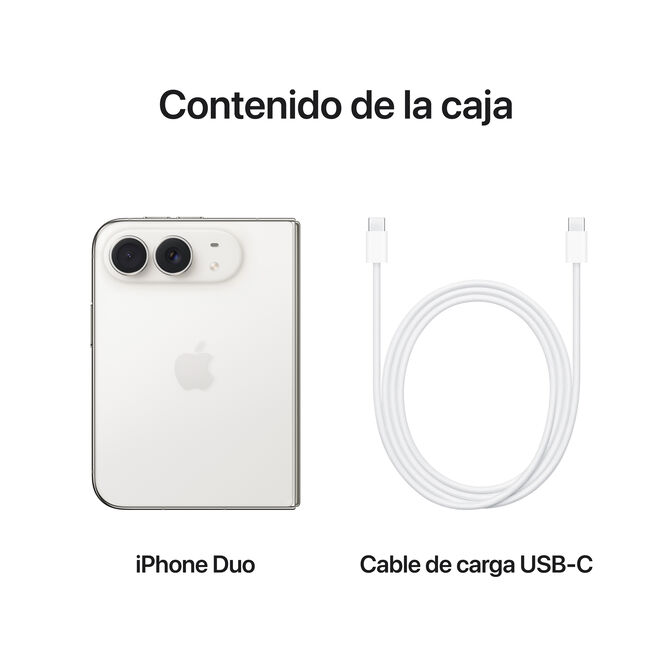 Smartphone iPhone Duo 7.6" 512Gb Star White image number 8