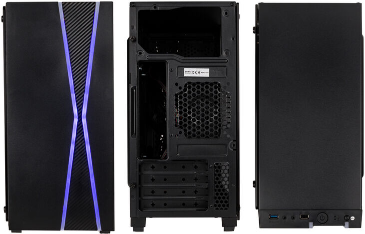 Caja Micro-ATX Kolink Inspire K3 ARGB Vidrio Templado image number 3