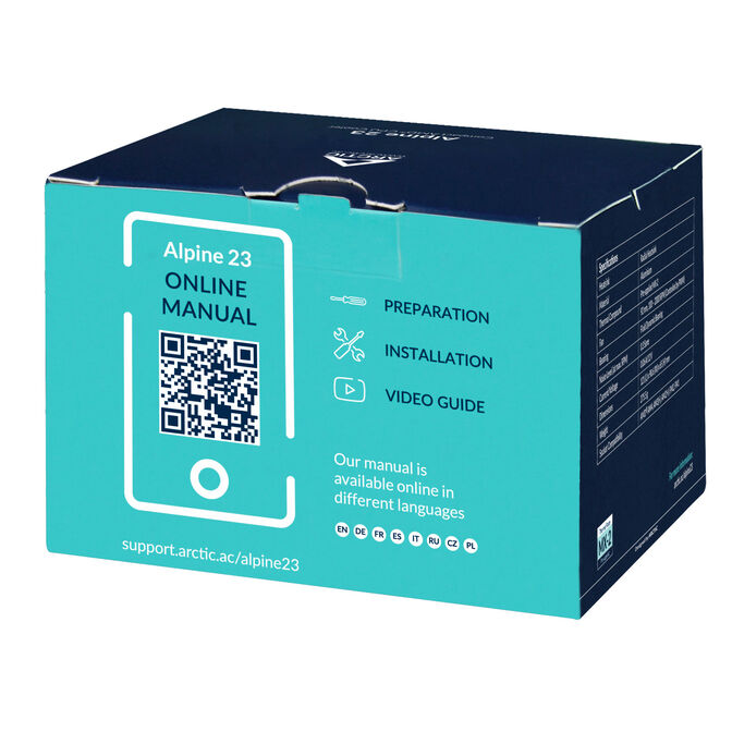 Ventilador CPU Arctic Alpine 23 90MM AM4/AM5 (Compact) image number 7