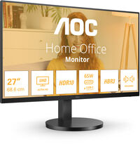 Monitor AOC 27" U27B3CF IPS 4K 60Hz USB-C (PD65W) Ajuste de altura