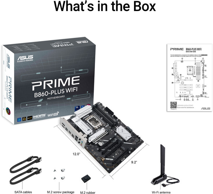 Placa Base Asus PRIME B860-PLUS WiFi image number 15