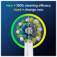 Recambios para Cepillo de Dientes El&eacute;ctrico Oral-B Pro CrossAction Pack 12 Unidades Blanco image number null