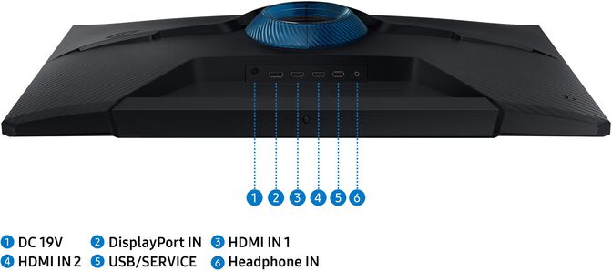 Monitor Samsung Odyssey G5 32" G51C VA QHD 165Hz 1ms FreeSync Premium image number 19