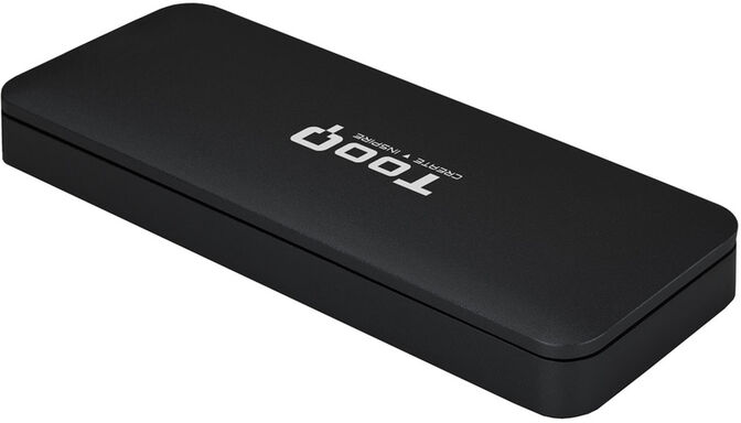 Caja Externa SSD Tooq M.2 NVME - USB 3.1 Gen 2 Negro image number 1
