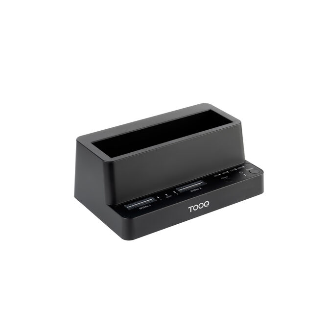 Dock Tooq para 2xSSD M.2 NVMe+1xSATA 2,5"/3,5" USB 3.2 Clone image number 0