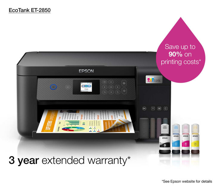 Multifuncional Epson EcoTank ET-2850 Wi-Fi image number 19
