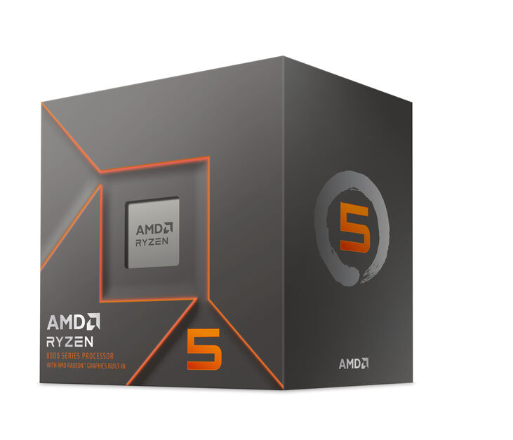 Procesador APU AMD Ryzen 5 8500G 6-Core (3.5GHz-5GHz) 22MB AM5 image number 1