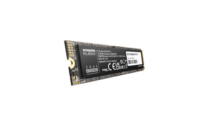 SSD KLEVV CRAS C715 Gen3 512GB M.2 NVMe 2280 (3200/2000MB/s) image number 8