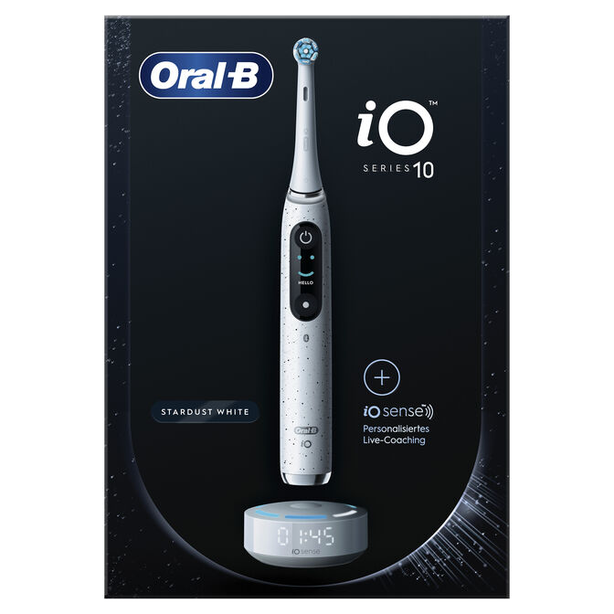 Cepillo de Dientes El&eacute;ctrico Oral-B iO Series 10 Stardust White image number 3