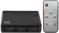 Switch HDMI Ewent 3 Portas 4K@30Hz