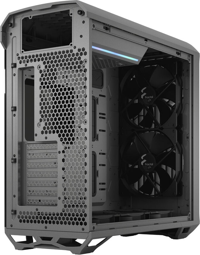 Torre E-ATX Fractal Design Torrent Gray Cristal Templado Light Tint image number 12