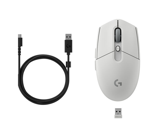 Rat&oacute;n Logitech G305 X Superlight 44000DPI Lightspeed Wireless/Bluetooth Blanco image number 2