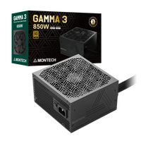 Fuente Modular Montech Gamma 3 850W 80 Plus Gold ATX 3.1