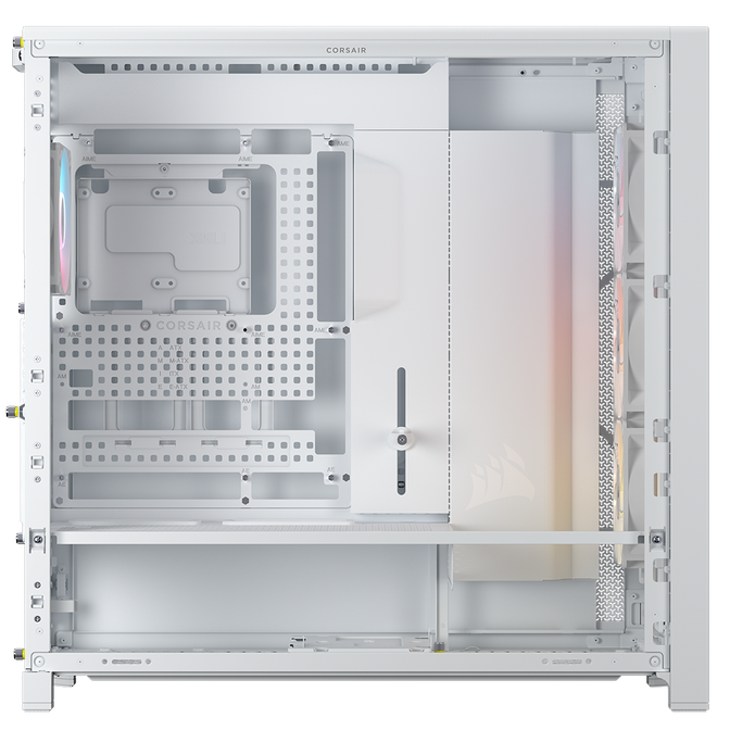 Torre E-ATX Corsair Frame 5000D RS ARGB Airflow Blanco Cristal Templado image number 4