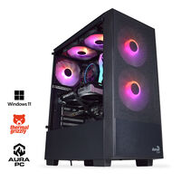 Ordenador AURA Gamer-PC Intel i5 14400F 16GB DDR5 1TB RTX 5060 Ti WiFi W11