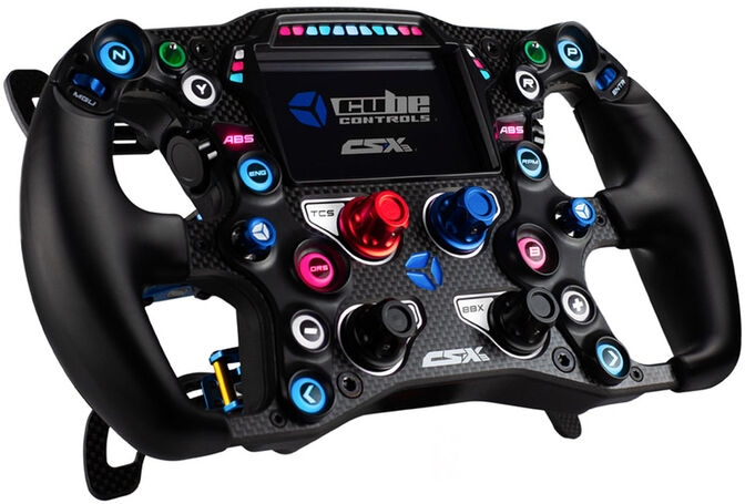 Volante Cube Controls CSX-3 - 6 Paddles - Azul image number 1