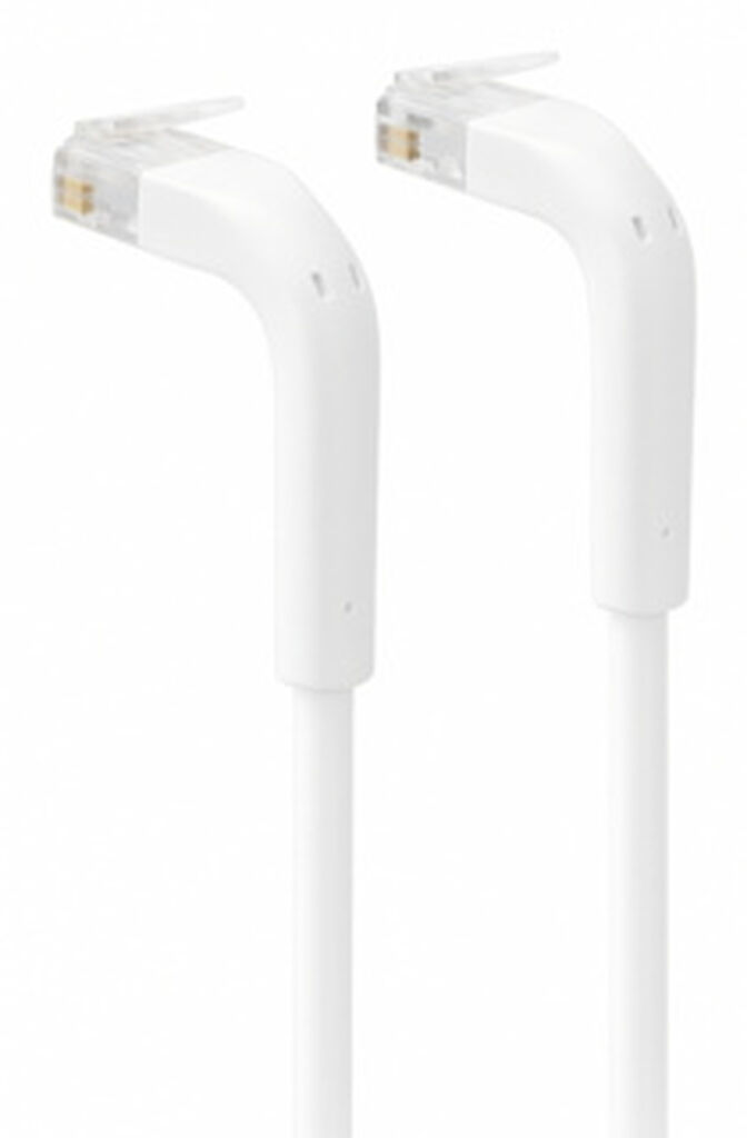 Cable de Red Ewent IM1301 CAT.6a U/UTP Slim Flex&iacute;vel 100% Cobre 0.5m Blanco image number 0