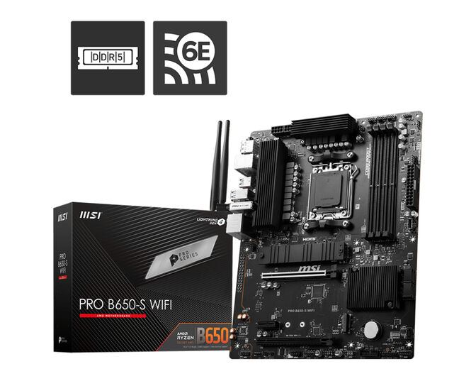 Placa Base MSI PRO B650-S WIFI image number 0
