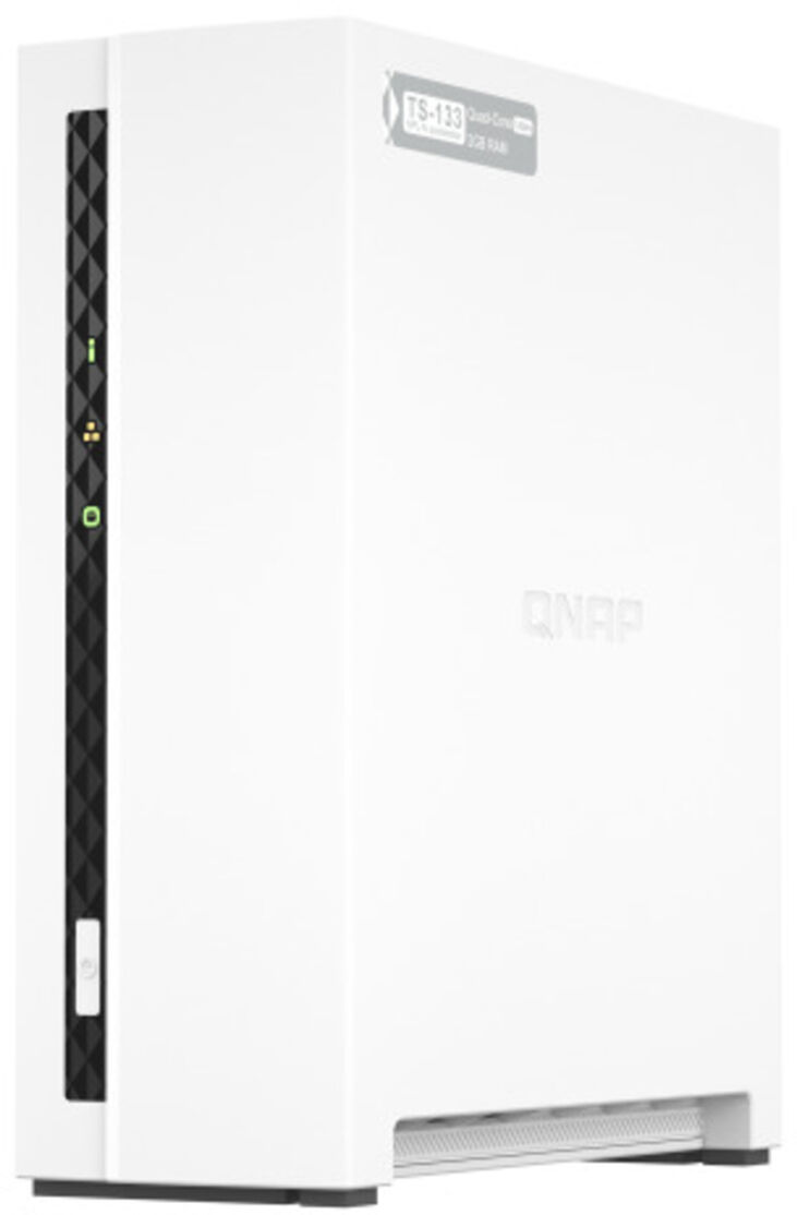 NAS QNAP TS-133 - 1 Baía - 1.8GHz 4-core - 2GB RAM image number 0