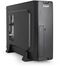 Caja Slim Micro-ATX Tooq C/Fuente Alimentación 500W + Lector de Tarjetas + 1x USB 3.0 Negro