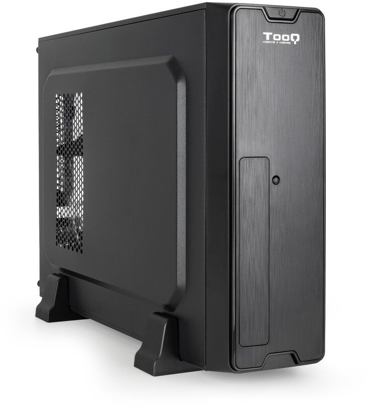 Caja Slim Micro-ATX Tooq C/Fuente Alimentación 500W + Lector de Tarjetas + 1x USB 3.0 Negro image number 0